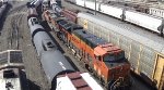 BNSF mixed freight